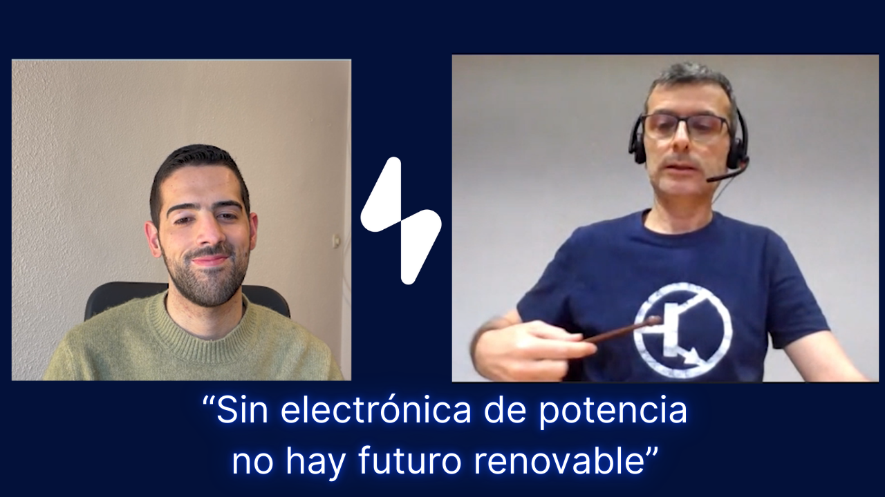 Charla sobre electrónica de potencia con Antonio Solar
